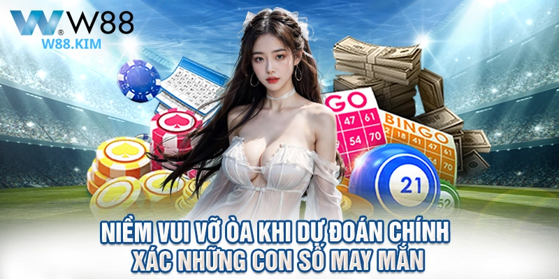 Niềm vui vỡ òa khi dự đoán chính xác những con số may mắn