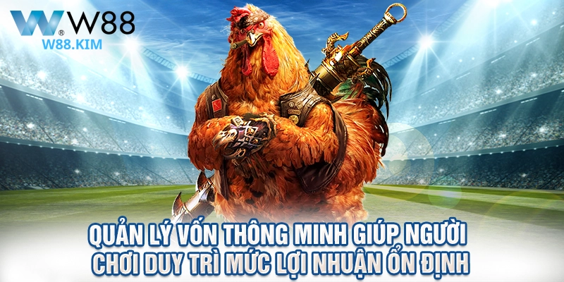 Quản lý vốn thông minh giúp người chơi duy trì mức lợi nhuận ổn định